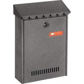 Viometal Γραμματοκιβώτιο Εξωτερικού Χώρου Παρίσι 304 Ανθρακί 21.5x6.8x30cm