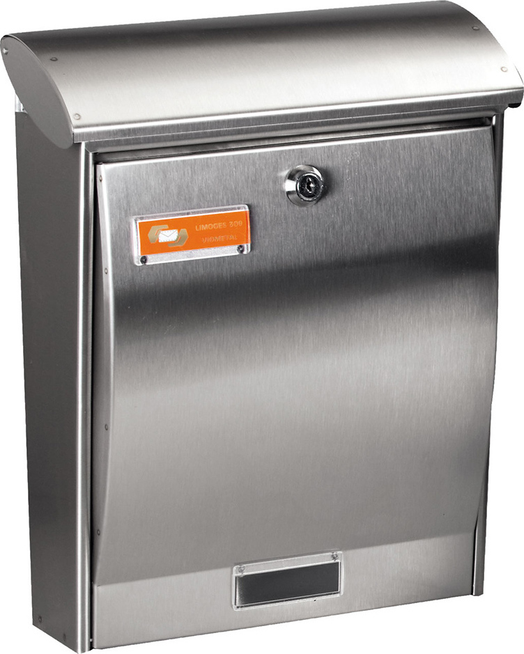 Viometal Γραμματοκιβώτιο Λιμόζ 309 Inox 24x7x32cm