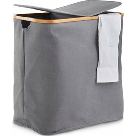 VonHaus 3008143 Καλάθι Απλύτων Υφασμάτινο 50x33x53cm Γκρι