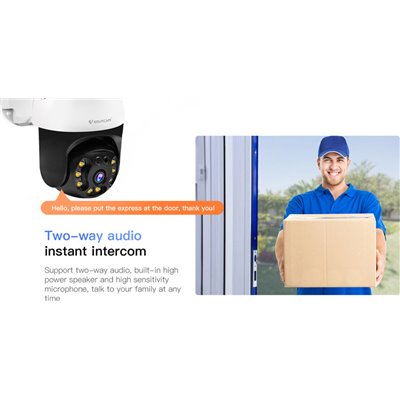 Vstarcam IP Wi-Fi Κάμερα 1080p Αδιάβροχη με Φακό 3.6mm CS64