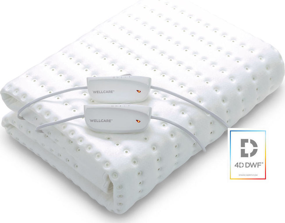 Wellcare Eco Fleece Διπλό Ηλεκτρικό Υπόστρωμα Πλενόμενο 140x150cm