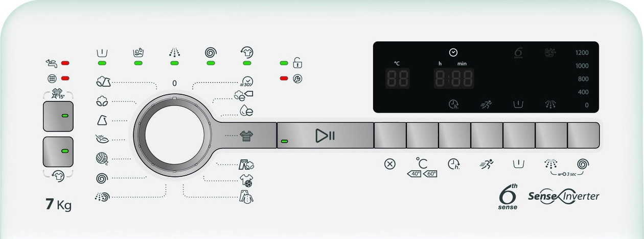 Whirlpool TDLR 7220SS EU/N 1200 Στροφές 7kg