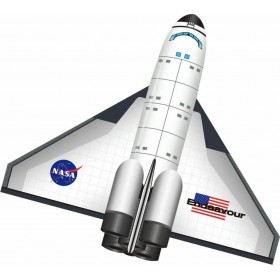 WindNSun Χαρταετός Υφασμάτινος 3D Διαστημόπλοιο Ready to Fly 82076