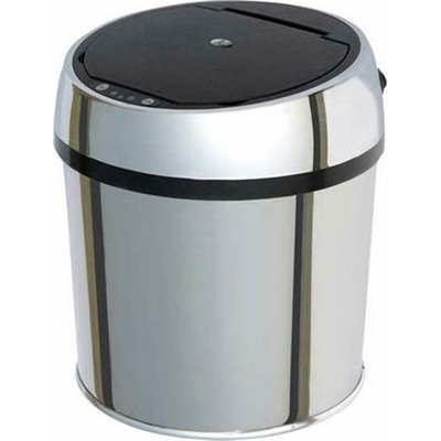 Worldmarkt Inox Κάδος Απορριμμάτων με Φωτοκύτταρο 6lt