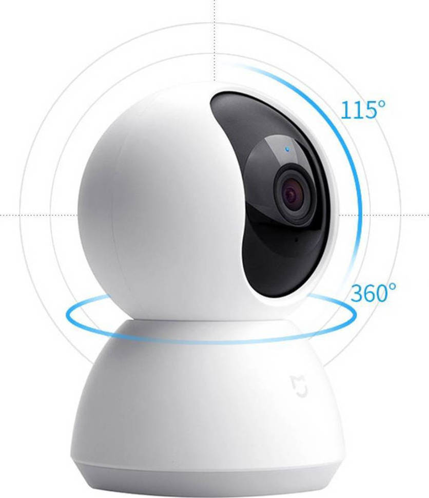 Xiaomi IP Wi-Fi Κάμερα 1080p με Φακό 2.8mm Mi Home Security Camera 360° (1080p)