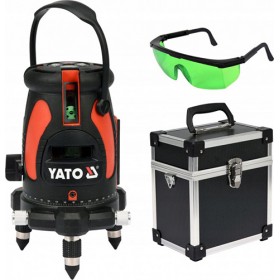 Yato YT-30432 Αυτορυθμιζόμενο Γραμμικό Αλφάδι Laser Πράσινης Δέσμης Yato YT-30432 Αυτορυθμιζόμενο Γραμμικό Αλφάδι Laser Πράσινης Δέσμης