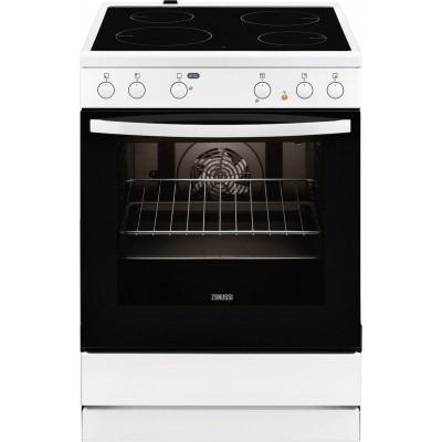 Zanussi ZCV65030WA Κουζίνα 72lt με Κεραμικές Εστίες Π60εκ.