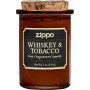 Zippo Αρωματικό Κερί Σόγιας σε Βάζο Whiskey &amp Tobacco 35 ωρών 7x11.4cm 141gr