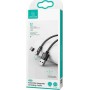 Usams Braided / Magnetic USB 2.0 to micro USB Cable Μαύρο 1m (US-SJ474)