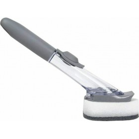 Βούρτσα Καθαρισμού για Πιάτα με Δοχείο Σαπουνιού