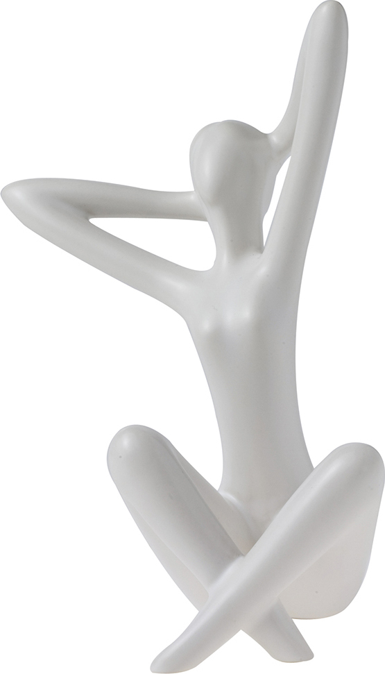 Διακοσμητικό Αγαλματίδιο από Κεραμικό Υλικό Mignon Γυναίκα 17.5cm