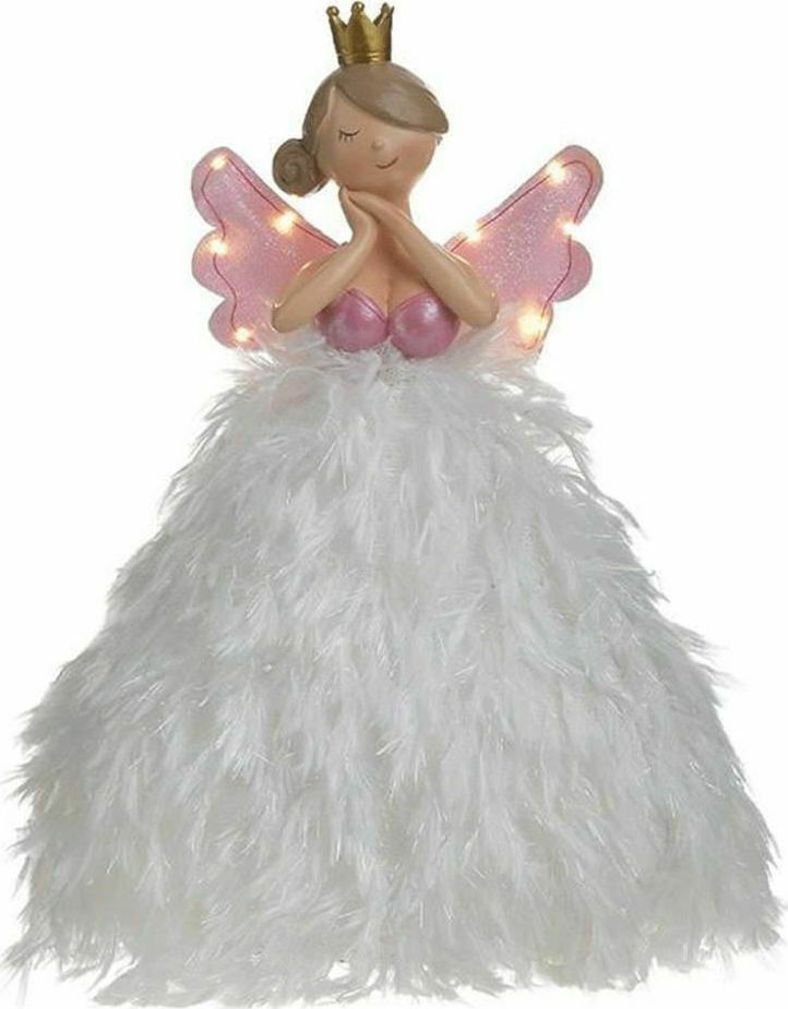 Διακοσμητικό Φωτιζόμενο Αγγελάκι 18x13x28cm 2-70-693-0014 Inart