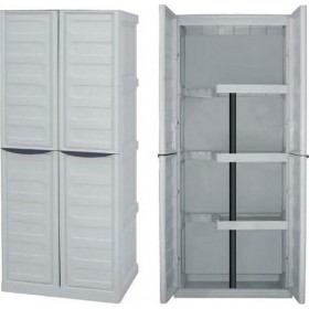 Δίφυλλη Ντουλάπα S70/PS Πλαστική 70x39x165cmΚωδικός: 610003 