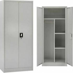 Δίφυλλη Ντουλάπα Μεταλλική 70x40x170cmΚωδικός: HM5749 