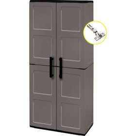 Δίφυλλη Ντουλάπα Πλαστική 68x37x163cmΚωδικός: F71/TP 