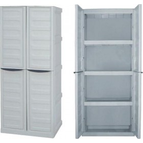 Δίφυλλη Ντουλάπα Πλαστική 70x39x165cmΚωδικός: S70/TP 