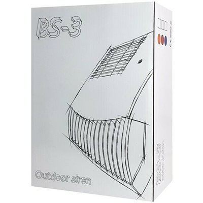 Εξωτερική IP54 Κόκκινη BS-3-R