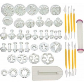 Εργαλεία Ζαχαρόπαστας 46τμχ Εργαλεία Ζαχαρόπαστας 46τμχ