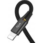 Baseus Rapid Braided USB to 2x Lightning / Type-C / micro USB Cable Πολύχρωμο 1.2m (CA1T4-A01)