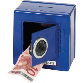 Κουμπαράς Μεταλλικός με Συνδυασμό Μπλε Κουμπαράς Μεταλλικός με Συνδυασμό Μπλε