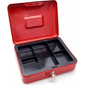 Κουτί ασφαλείας μεταλλικό για χρήματα 25x20x9εκ. Metal Cash Box - For Home Κουτί ασφαλείας μεταλλικό για χρήματα 25x20x9εκ. Metal Cash Box - For Home