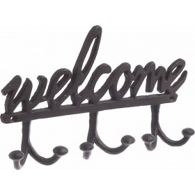 Κρεμάστρα Τοίχου Μεταλλική 24.5x4x15cm