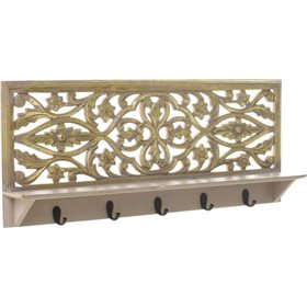 Κρεμάστρα Τοίχου Μεταλλική 76x10x30cm