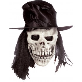 Μάσκα Λάτεξ Χάρου με Καπέλο