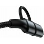 Baseus Braided USB Type C to Lightning / Type-C Cable Μαύρο 1m (CATLYW-01)
