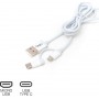 Osio Regular USB to Type-C / micro USB Cable Λευκό 1m (OTU-495W)