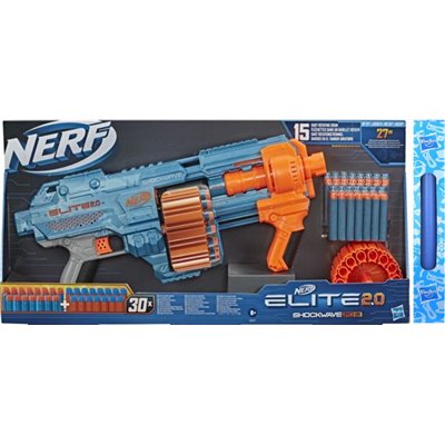 Παιχνιδολαμπάδα Nerf Elite 2.0 Shockwave RD 15 E9527 για 8+ Ετών Hasbro