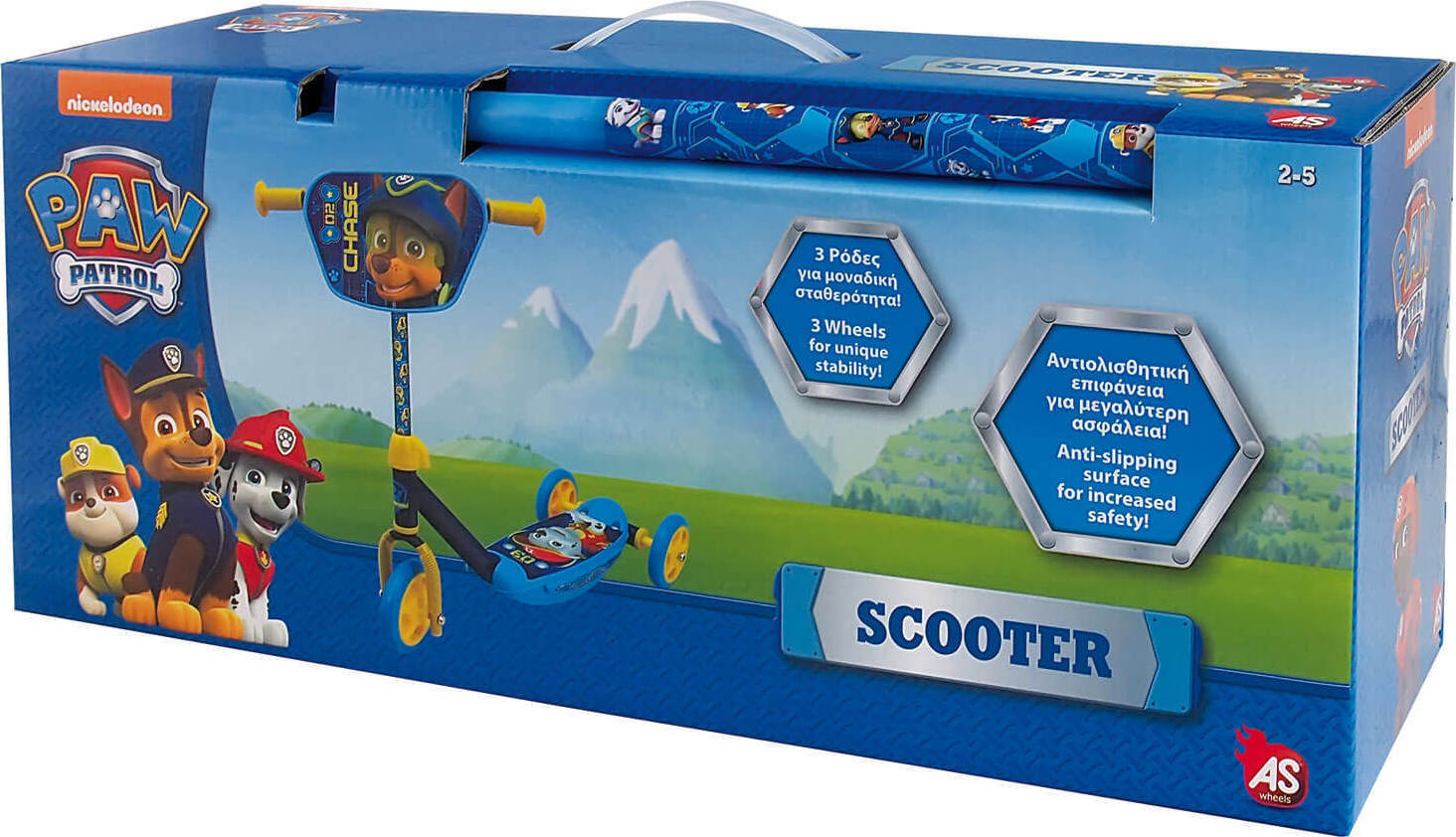 Παιχνιδολαμπάδα Scooter Paw Patrol 1500-15661 για 2+ Ετών As Company Παιχνιδολαμπάδα Scooter Paw Patrol 1500-15661 για 2+ Ετών As Company