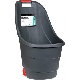 Πλαστικό Καρότσι Κήπου 60lt Μαύρο 68387