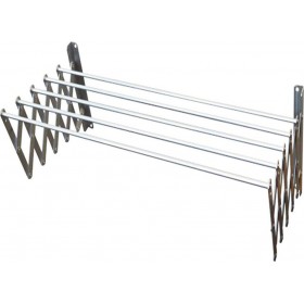 Πτυσσόμενη Απλώστρα Βιδωτή Αλουμινίου 60x80cm