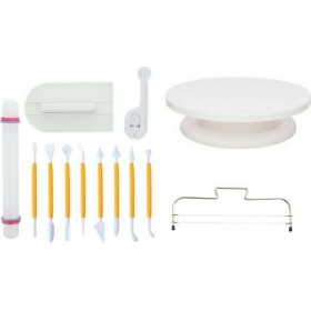 Σετ Εργαλείων Ζαχαροπλαστικής SLKIT186 12τμχ Σετ Εργαλείων Ζαχαροπλαστικής SLKIT186 12τμχ