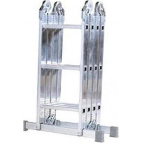 Τηλεσκοπική Σκάλα Αλουμινίου 4x3 Σκαλιών 00690