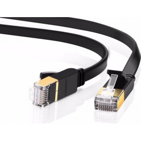 Ugreen NW106 Flat U/FTP (STP) Cat.7 Καλώδιο Δικτύου Ethernet 2m ΜαύροΚωδικός: 11261  Ugreen NW106 Flat U/FTP (STP) Cat.7 Καλώδιο Δικτύου Ethernet 2m ΜαύροΚωδικός: 11261