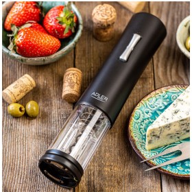 Adler Ηλεκτρικό Τιρμπουσόν Μαύρο