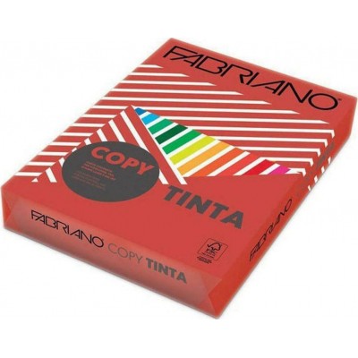 Fabriano Copy Tinta Unicolor Χαρτί Εκτύπωσης Rosso A4 80gr/m² 500 φύλλα