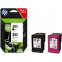 HP 302 Black/Tri-colour 2-pack (X4D37AE)