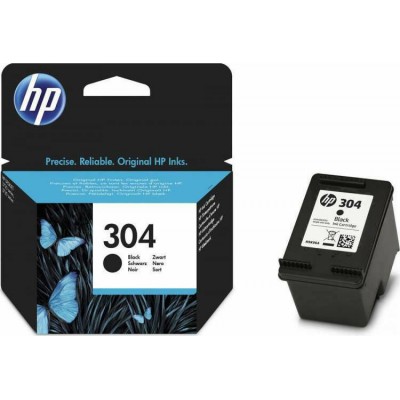 HP 304 Μελάνι Εκτυπωτή InkJet Μαύρο (N9K06AE)