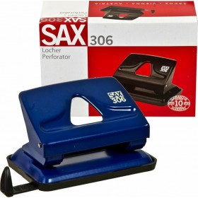 Justnote Περφορατέρ Sax 2 Τρυπών 12.5x8.5cm 2 Οπών με Οδηγό 30 Φύλλων 25 Φύλλων Justnote Περφορατέρ Sax 2 Τρυπών 12.5x8.5cm 2 Οπών με Οδηγό 30 Φύλλων 25 Φύλλων