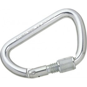 Stubai Asym D-Shape With Screwgate SteelΚωδικός: 985001  Stubai Asym D-Shape With Screwgate SteelΚωδικός: 985001