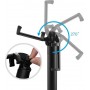 Spigen Velo S530 Selfie Stick με Καλώδιο 3.5mm Μαύρο