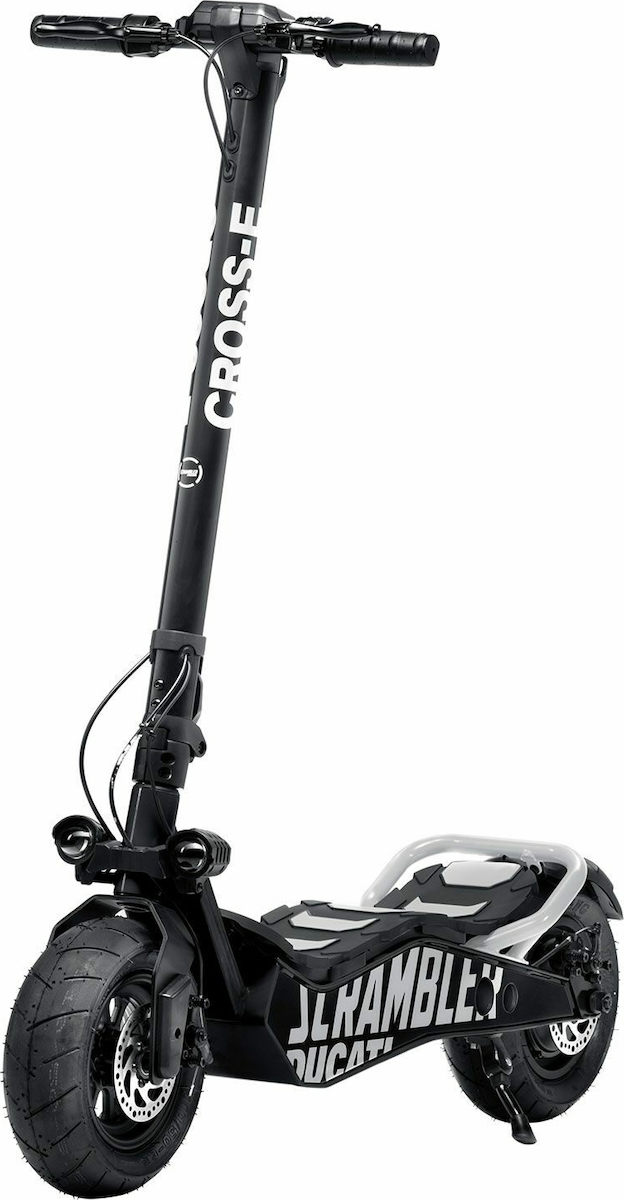 Ducati Scrambler Cross-E Μαύρο Ηλεκτρικό Πατίνι με 25km/h max Ταχύτητα και 35km Αυτονομία