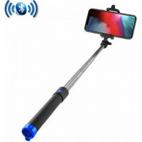 Lamtech Selfie Stick με Bluetooth Μπλε Lamtech Selfie Stick με Bluetooth Μπλε