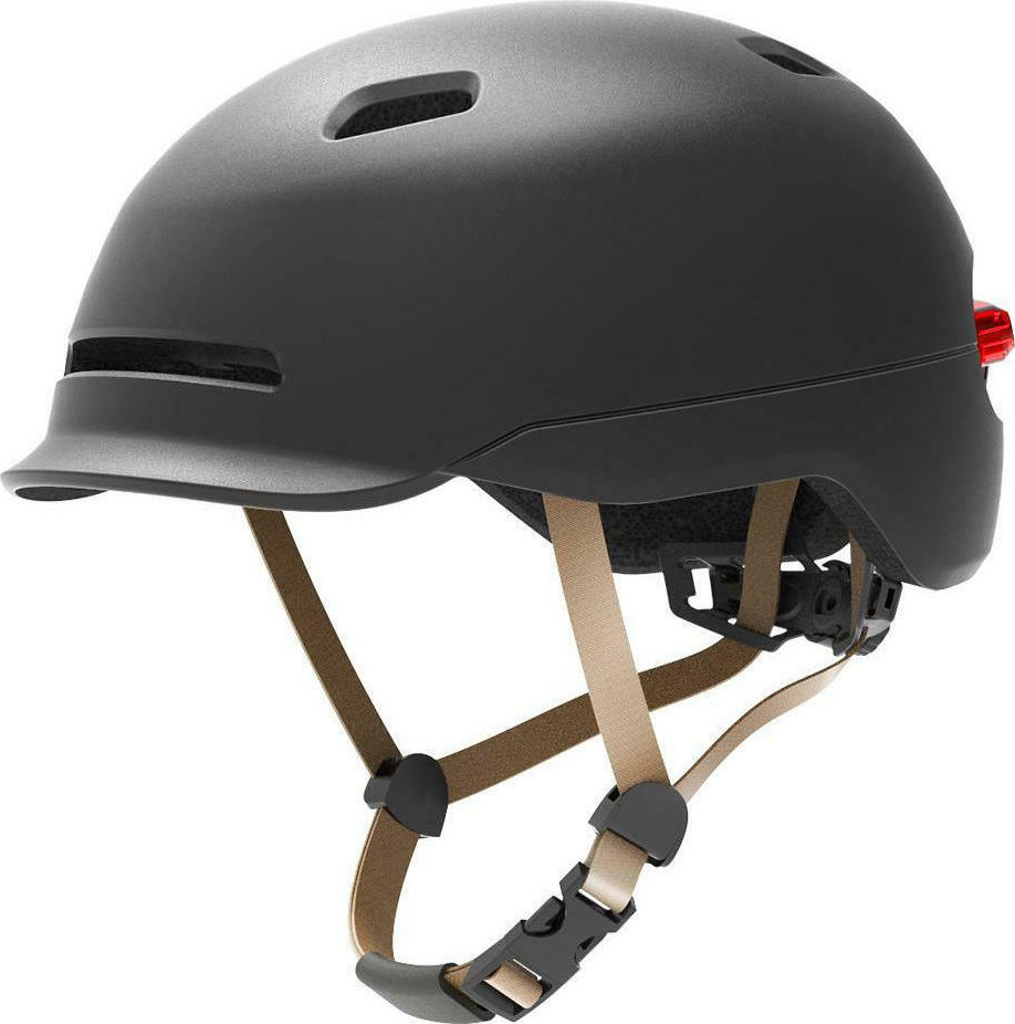 Smart4u Livall SH50L Κράνος με LED Μαύρο