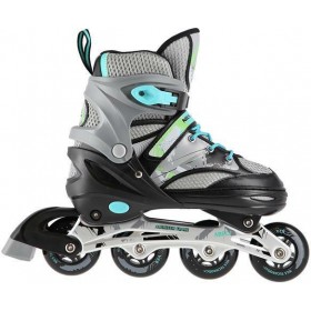 Nils Extreme NA10602A Αυξομειούμενα Πατίνια Γκρι/Μαύρα