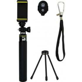 LDX-611 Selfie Stick με Bluetooth Μαύρο LDX-611 Selfie Stick με Bluetooth Μαύρο
