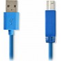 Nedis USB 3.0 Cable USB-A male - USB-B male 2m (CCGP61100BU20)